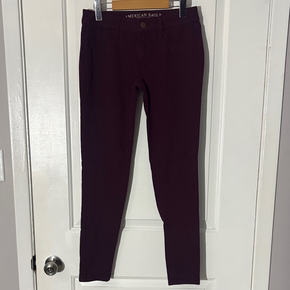 American Eagle Outfitters Women's Purple Jeggings